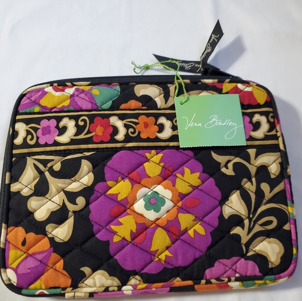 Vera Bradley Multicolor Floral Quilted Case